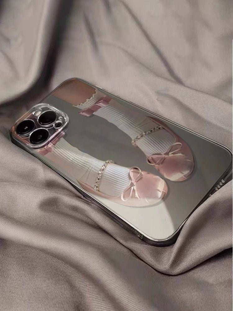 Ballerina Transparent Coquette iPhone Case