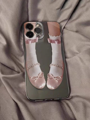 Ballerina Transparent Coquette iPhone Case